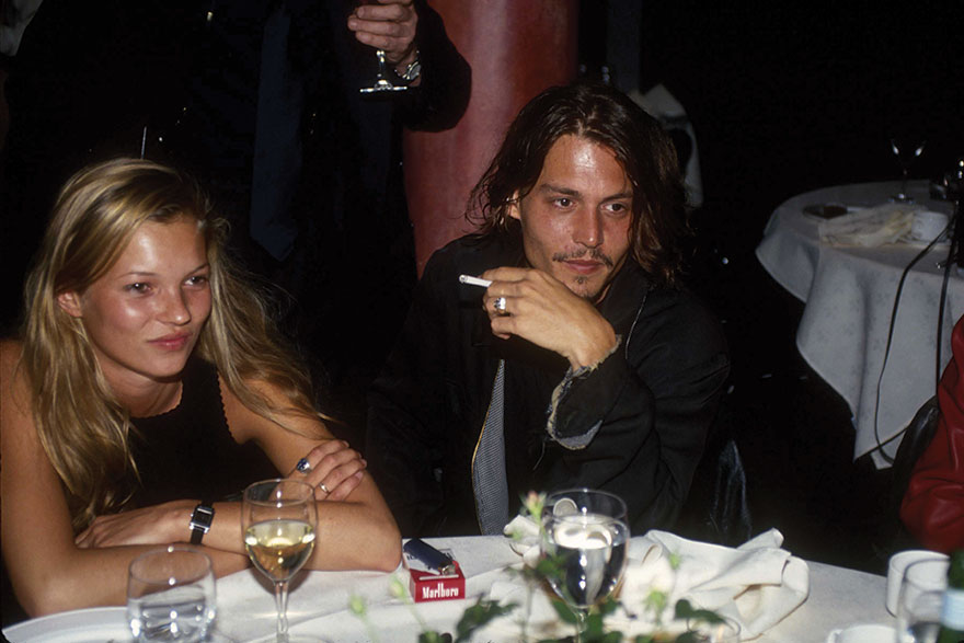 johnyy depp kate moss 1